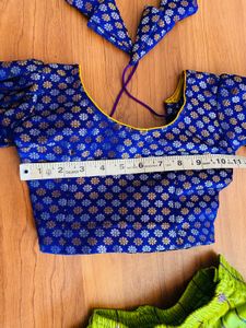 Ikat Pattu Lehenga Blouse For 3 Years Girl