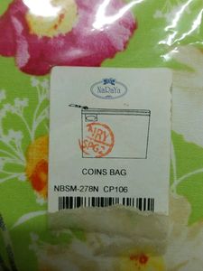 FLORAL PRINT COIN POUCH