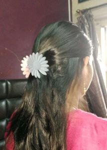 Daisy Flower Hair Claw Clip