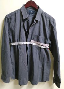 The Privilege Club Black and Grey Textured Shirt