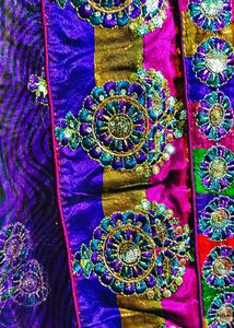 MULTICOLOR SAREES EMBROIDERED PRINTED