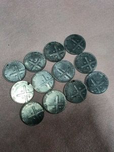 Cross Coin 1 Rupee