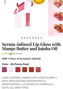 Just Herb Lipstick Conditioner Serum LipOil &amp; Tint
