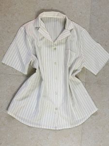 Striped Short Sleeve Shirt😍