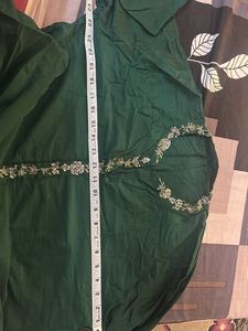 Green Kurta Only