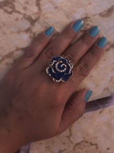 Statement Rose Ring