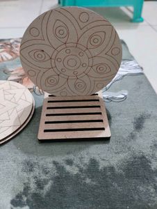 Set of 6 Mandala Coasters