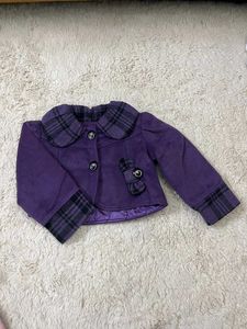 Cute Purple Girls Jacket