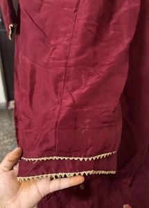 Maroon Suit