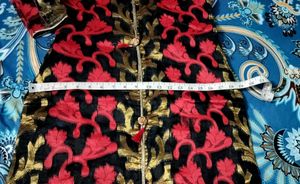 FRONT SLIT CUT KURTA (Blur Pattern)