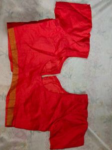 Red Blouse - Size Not Specified