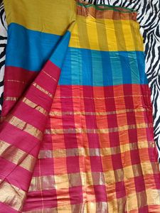 Multicolored Saree 🌻