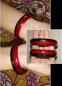 Bangles - Red &amp; Green