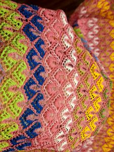 Net Top Rainbow Colour
