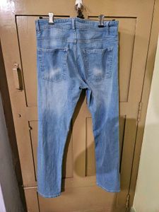 Max Light Blue Men Jean