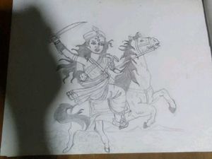 &#34;Rising Spirit of Valor&#34;pencil Art 🎨
