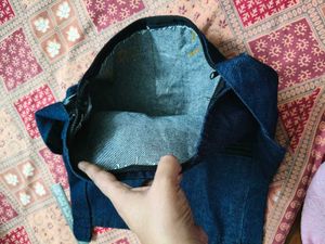 Denim Shoulder Bag ( Bohemian Jhola )