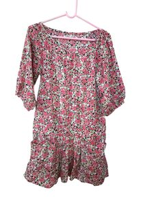 Summer Dress With Beautiful Floral Patterns
