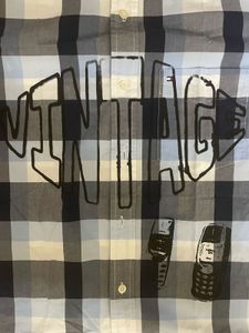 Tommy Hilfiger Plaid Graphic Button-Down Shirt