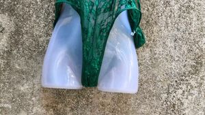 SEXIEST DARK GREEN BODYSUIT
