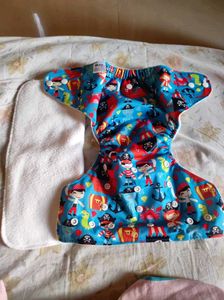 Super Bottom Re Usable Diaper With Pads