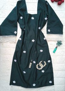 Corset Back Long Kurti 🎀