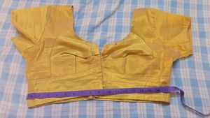 Red Embroidered Saree with 2 matching blouses