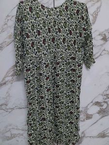 Floral Print Kurta