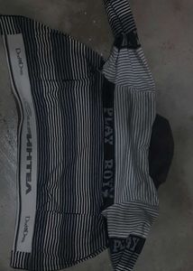 Playboy Striped Zip-Up jacket