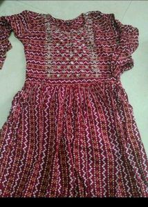 Bandhej Gown