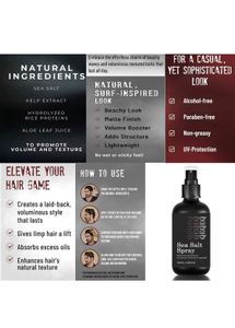 Sea Salt Spray &amp; Comb