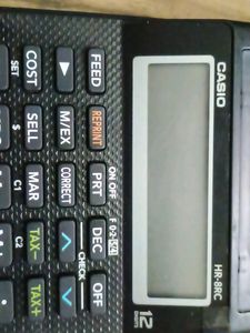 Brand New Casio Billing And Printing Calculator