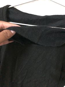 Black Long Sleeves Top