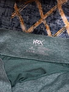 Hrx Green Gym Tights High Waist- Waist 30
