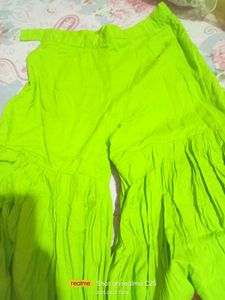 Light green Plazzo