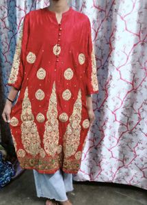 Zari Work Kurta