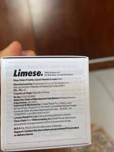 Klairs Freshly Juiced Vitamin E Mask