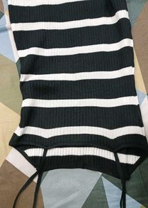 Black And White Bodycon Dress