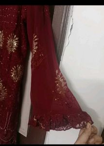 Maroon Dress