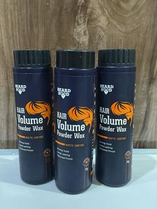 3in1 Beard Hood Hair Volume Powder Wax