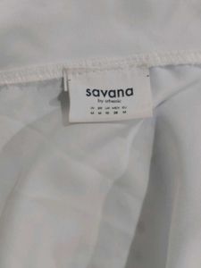 White Puff Sleeve Top