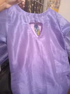 Elegant Purple Kurta Set