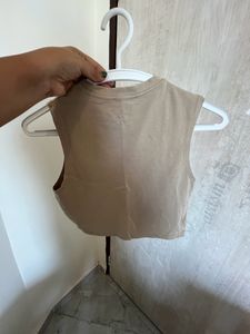Zara Ribbed Crop Top