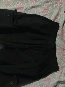 Black Cargo Joggers