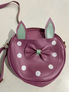 Dark Pink Sling Bag For Girls/Women