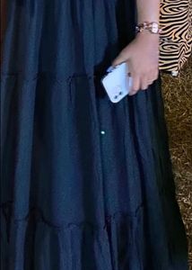 Dark Navy Blue Gown