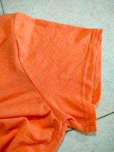 Classy Orange Long Dress 🧡