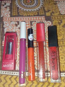 5 Lipsticks