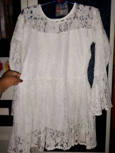 Lace Bell Sleeve Top