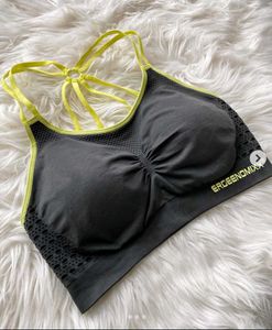Cute Sports Gym Workout Bra